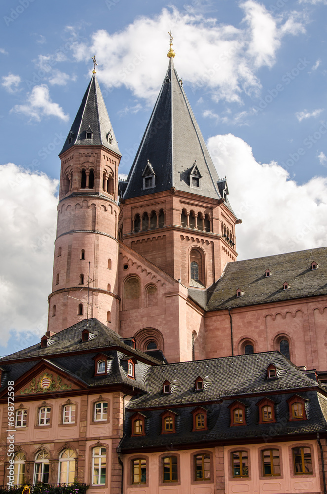 st Martins Dom in Mainz st Martins Dom in Mainz