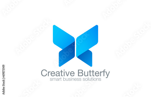 Butterfly Logo vector design corporate business template