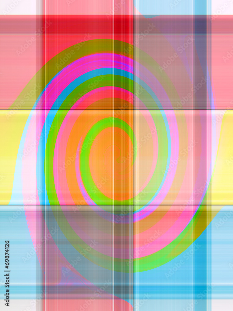 Obraz premium Colorful gradient strips abstract background