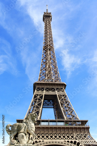 The Eiffel Tower in Paris  France
