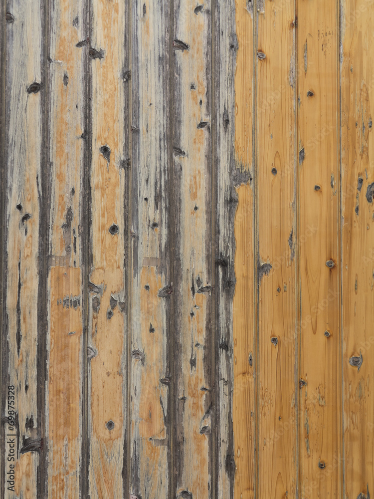 Obraz premium 古い板壁