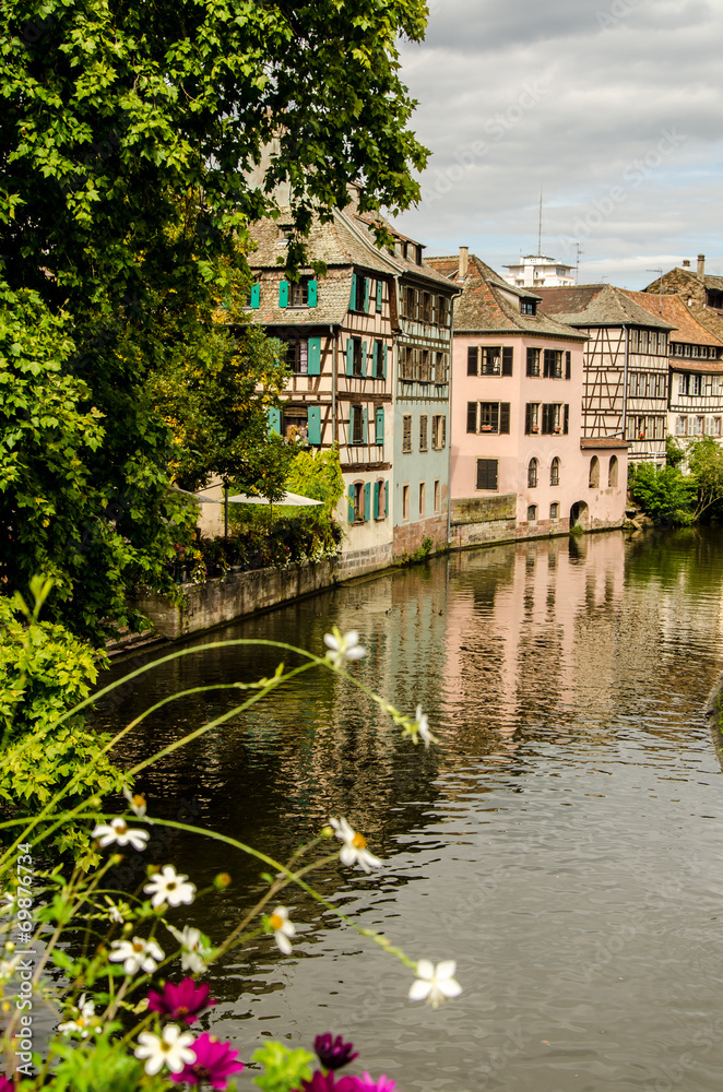 Kanal in La petite France Strasbourg