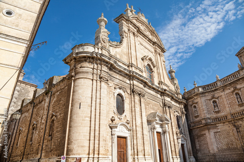 Cathedral in the ancient city of Monopoli