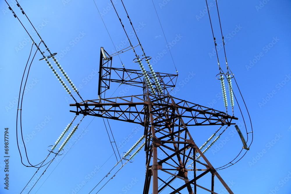 High-voltage power line