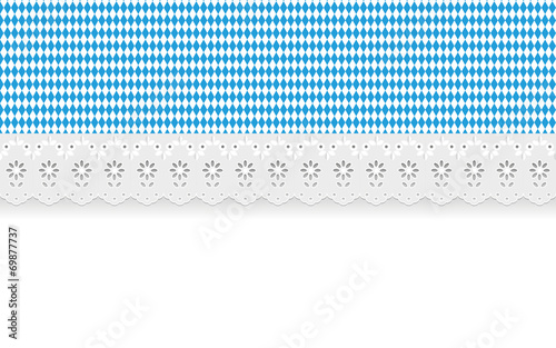 Oktoberfest Hintergrund Muster Ajour Gardienen