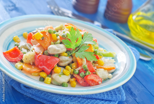 fried vegetables