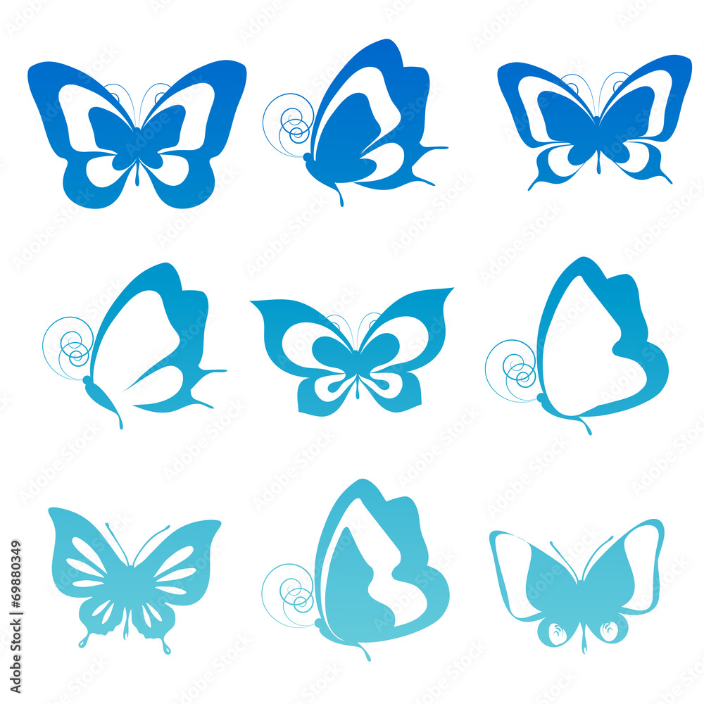 butterflies design