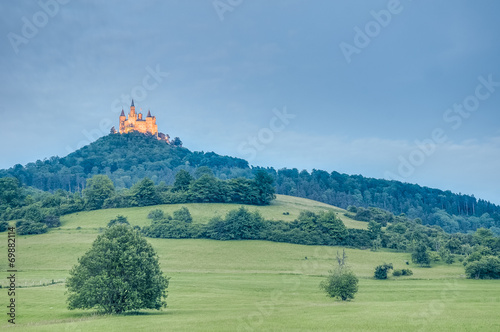 Hohenzollern Castle in Baden-Wurttemberg, Germany photo