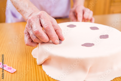 fondant cake