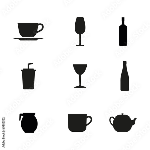 Beverage icons