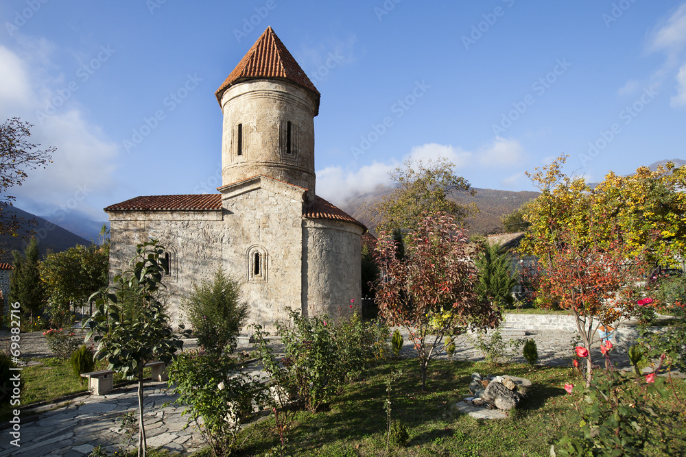 old Albanian church in Azerbaijan