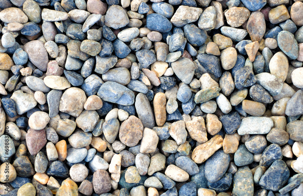 Natural Polished Pebble or Gravels Background Natural Polished Pebble or Gravels Background