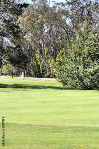 Golf course in California
