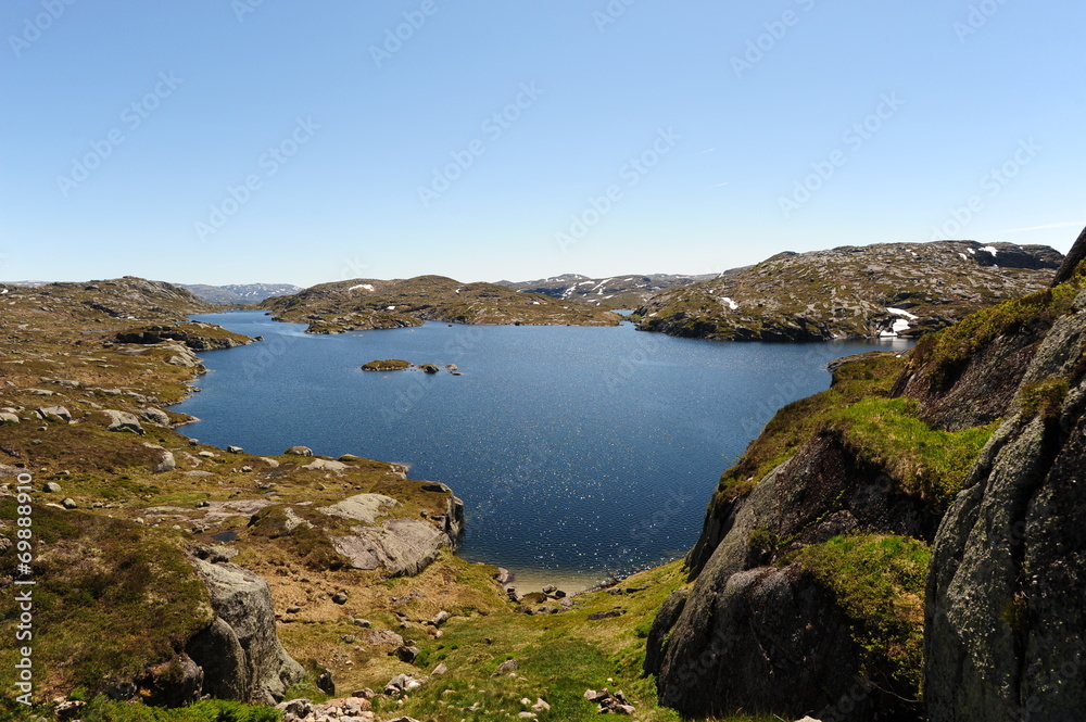 Obraz premium Plateau Hardangervidda, Norway