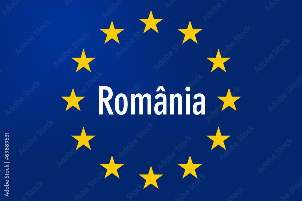 Europe Sign: Rumänien