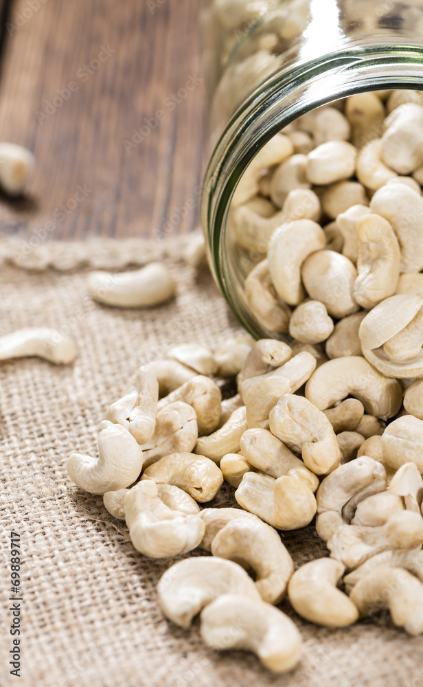 Cashew Nuts (close-up shot)