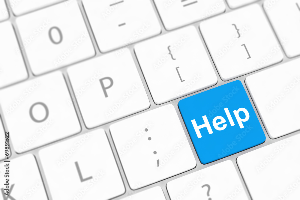 keyboard message with online supports or help concepts keyboard message with online supports or help concepts
