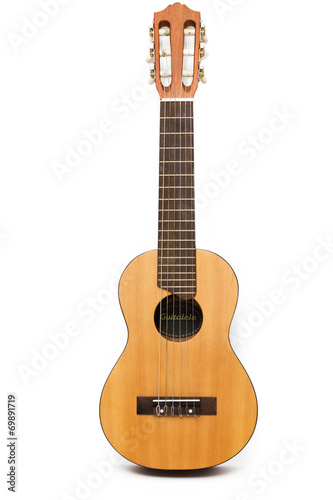 guitalele isolated on white background