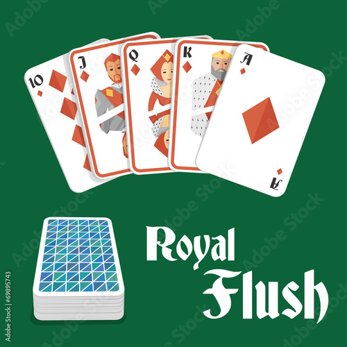 Poker hand royal flush