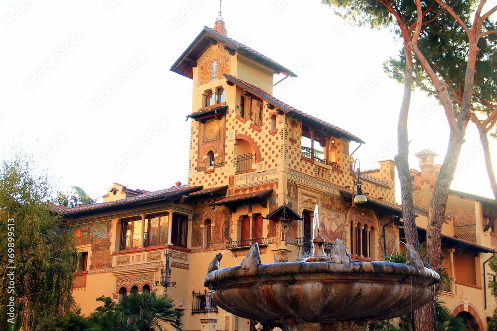 Obraz premium Roma quartiere Coppedè