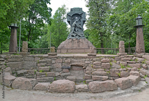 Monument to a torpedo boat  Guarding  in St. Petersburg