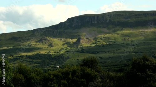 shadows on the mountain