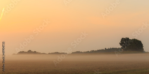 Foggy Bavarian Sunrise