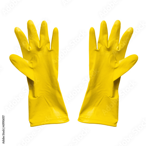 Rubber gloves