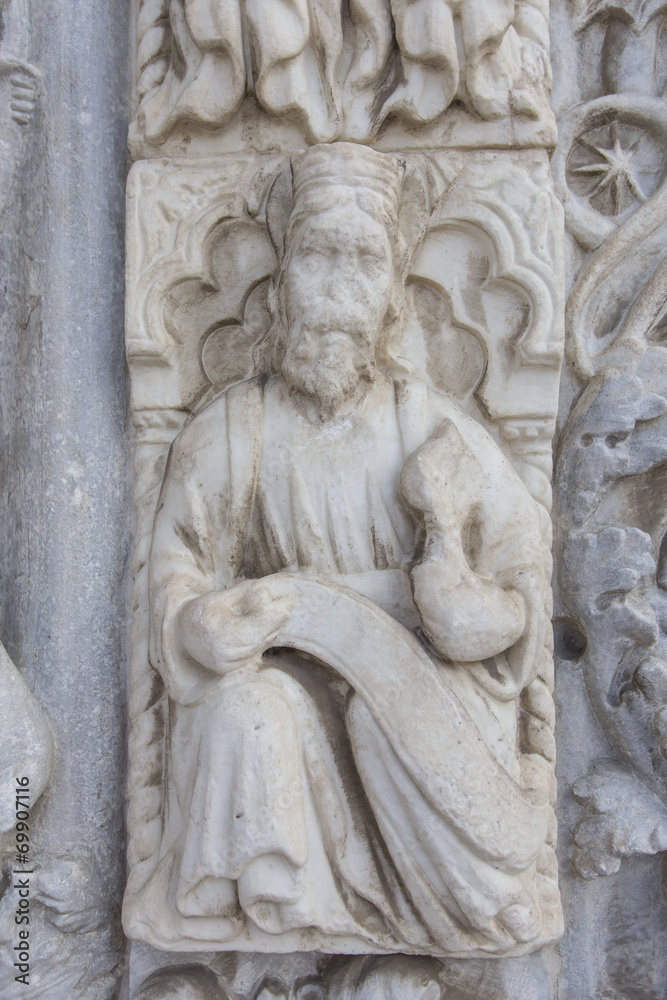 Dettagli del Duomo di Messina - Sicilia