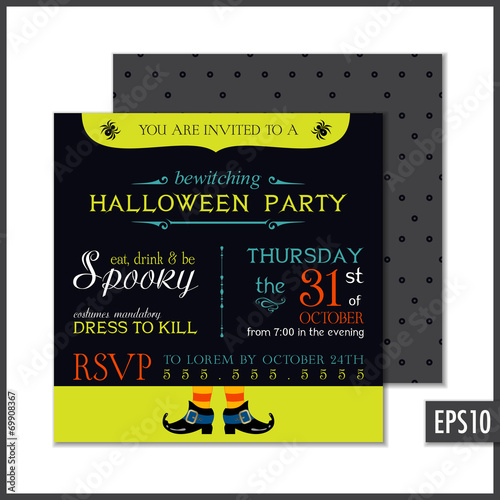 Halloween Invitation