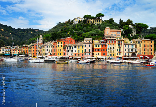 City of Portofino, Liguria, Italy © monticellllo