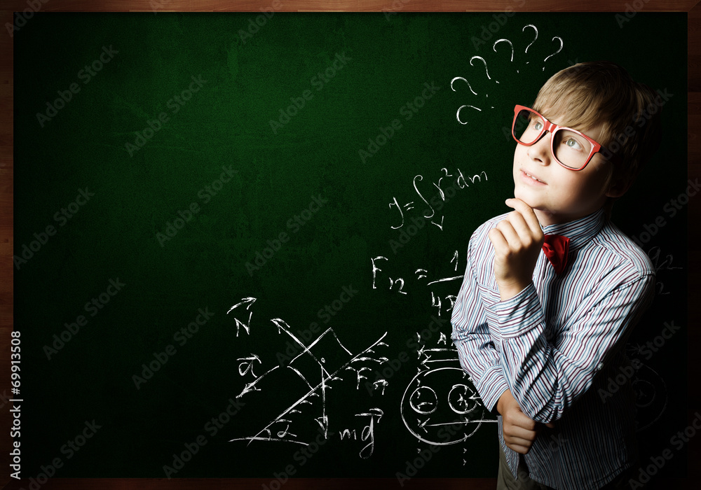 Smart schoolboy Smart schoolboy