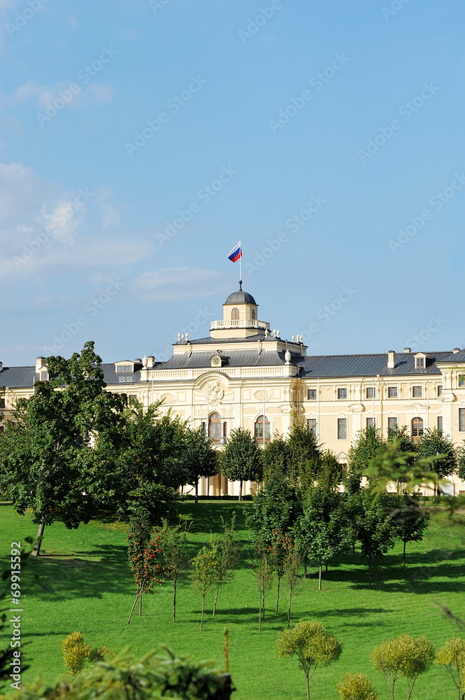 Konstantinovsky Palace in Strelna, St. Petersburg. The residence
