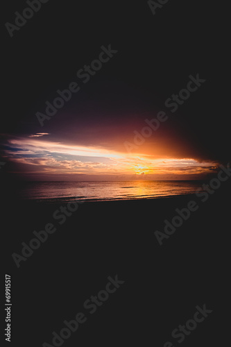 Fototapeta Naklejka Na Ścianę i Meble -  Portrait of A Sunset