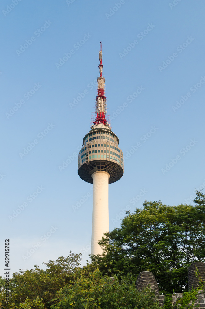 Fototapeta premium Seoul tower ,South korea