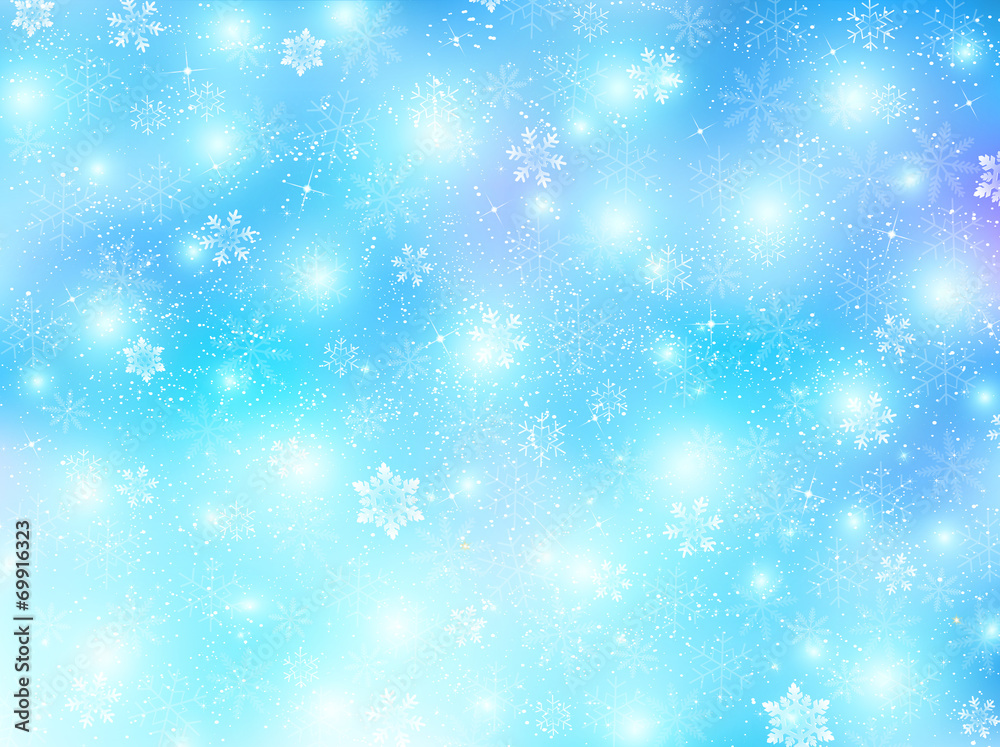 雪　クリスマス　背景