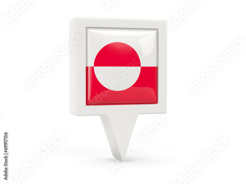 Free Download Square flag icon of greenland - GFXLoad