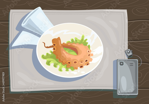 Dish of Octopus