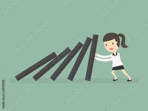 domino effect and problem solving