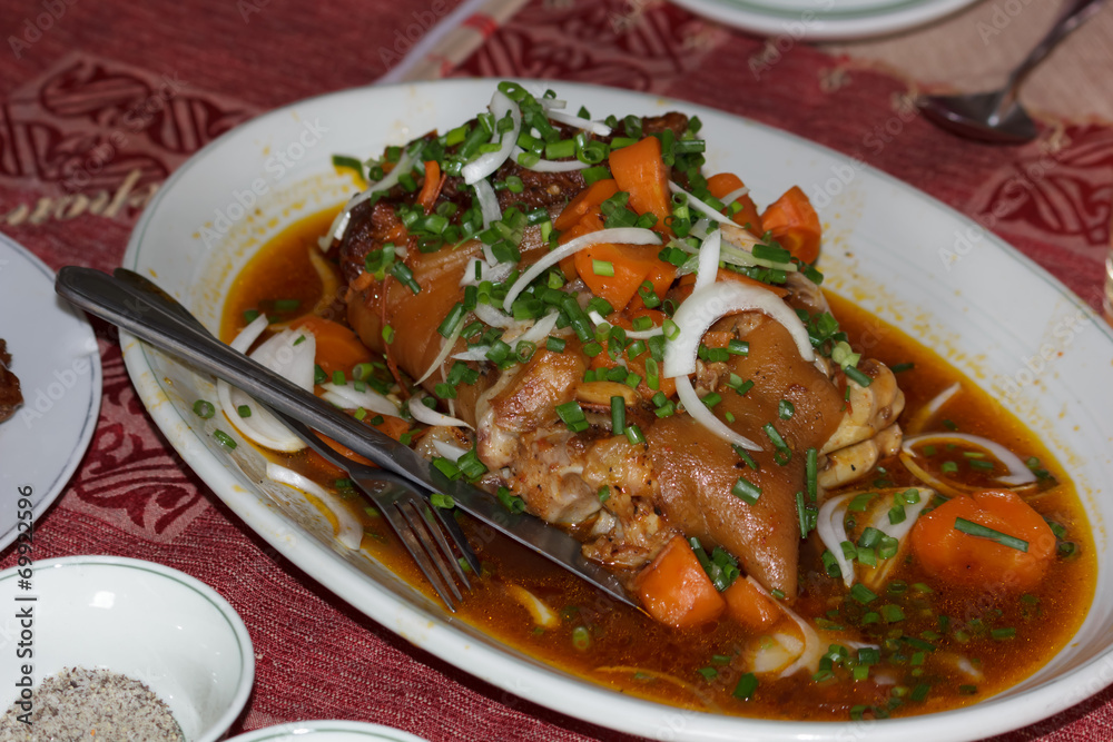 stewed pork