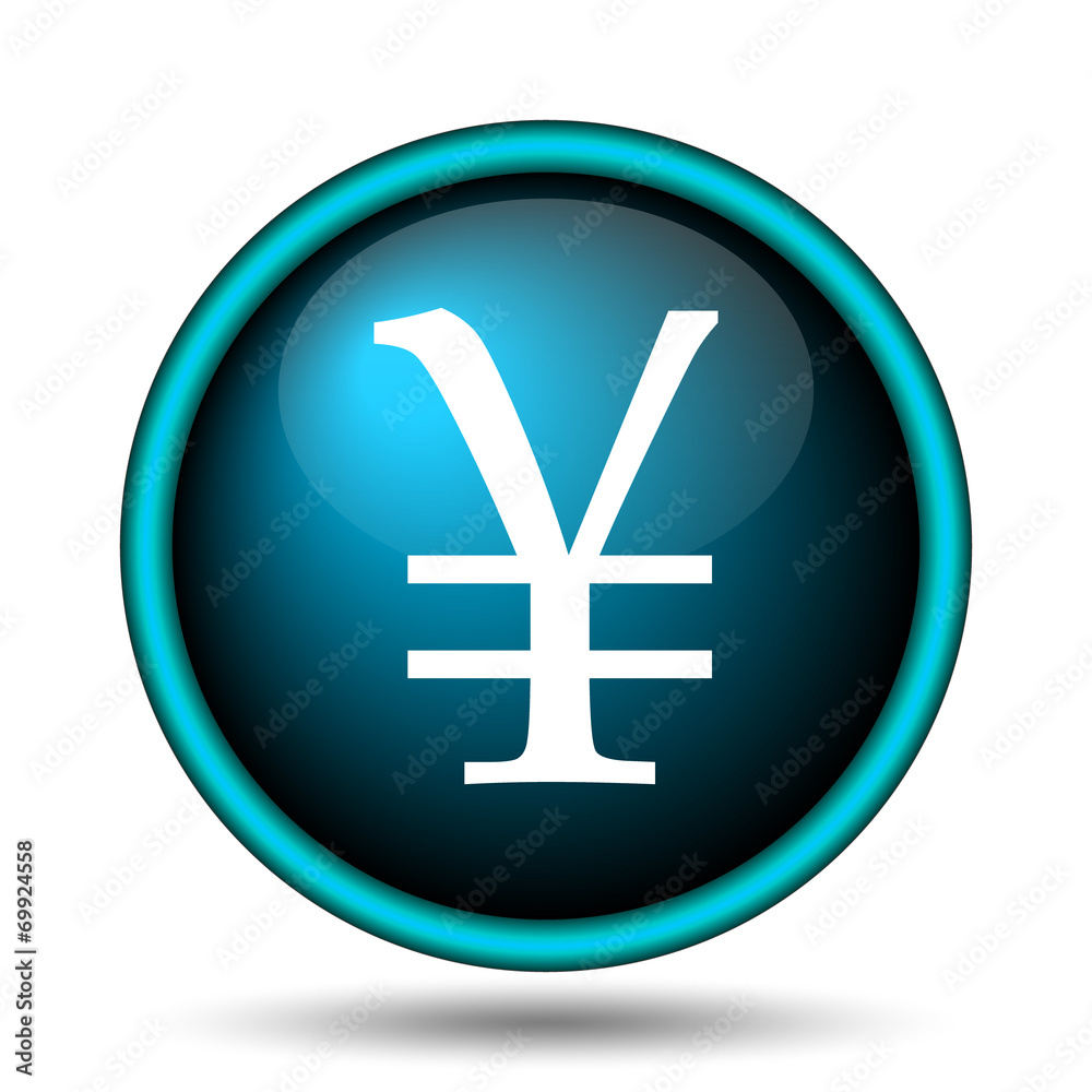 Obraz premium Yen icon