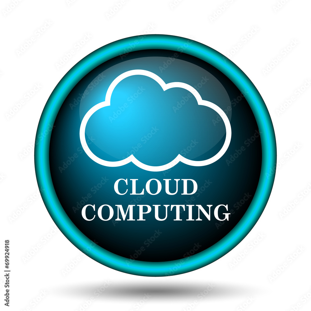 Cloud computing icon Cloud computing icon