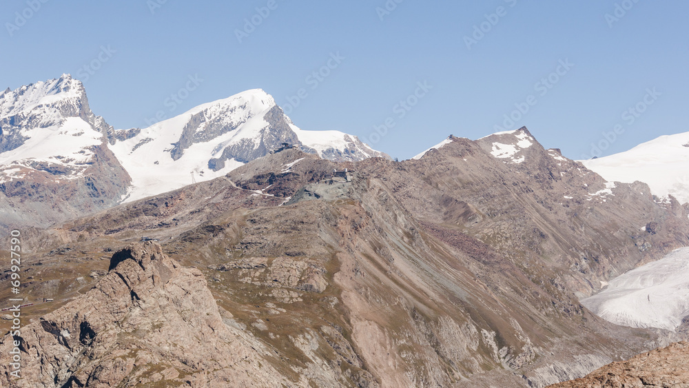 Zermatt, Dorf, Gornergrat, Rotenboden, Alpen, Sommer, Schweiz
