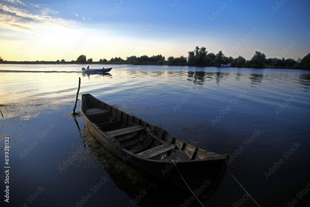 Wooden boat