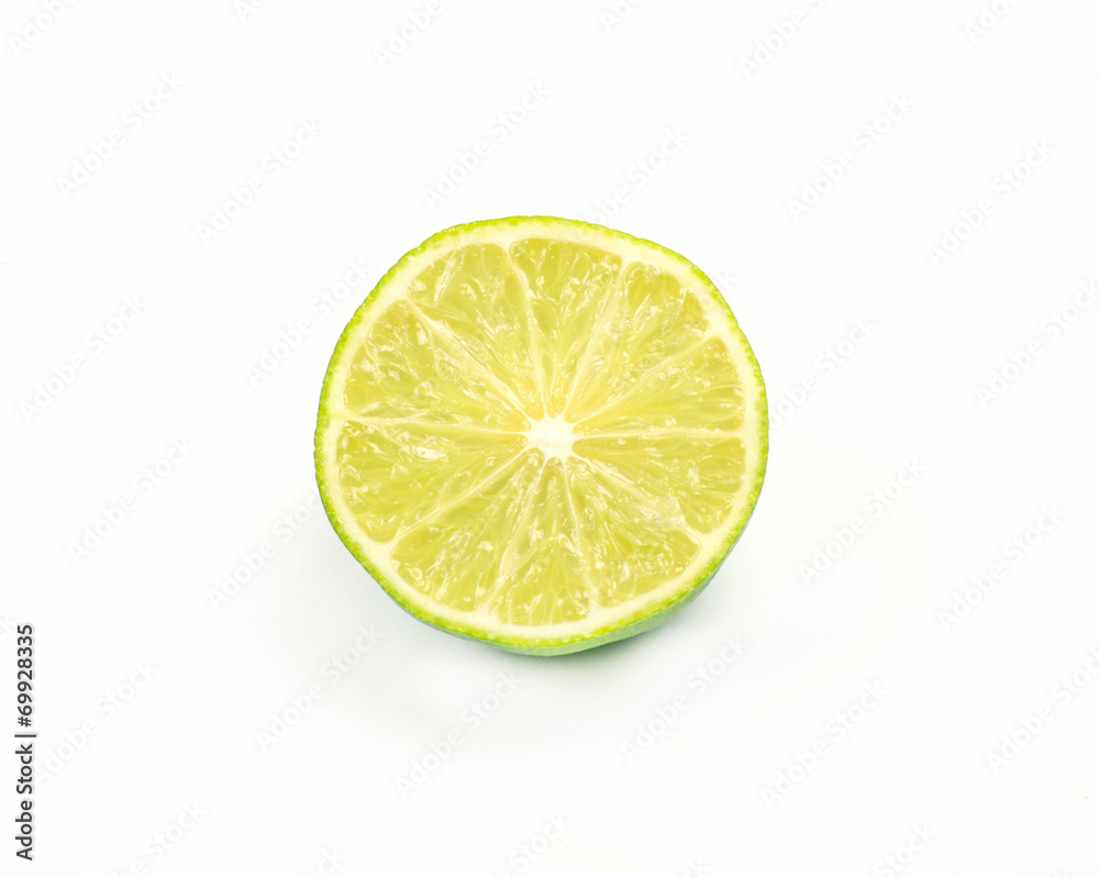 Slice of fresh lime Slice of fresh lime
