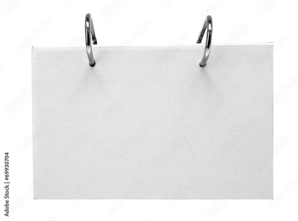 Kalenderblatt blanko Kalenderblatt blanko