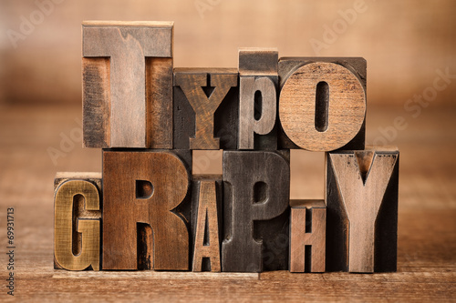 Typography photo