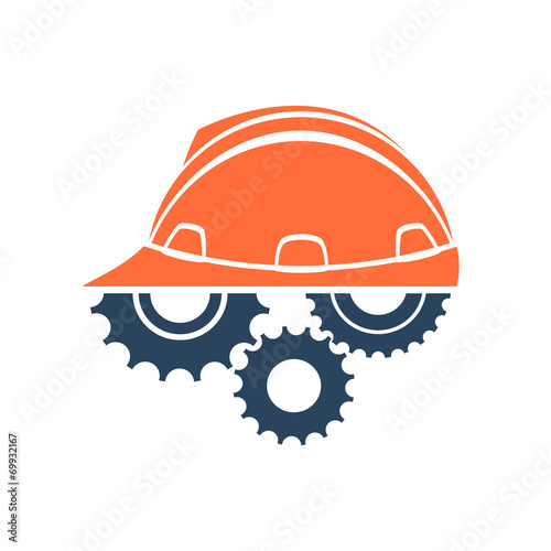 Construction conceptual logo