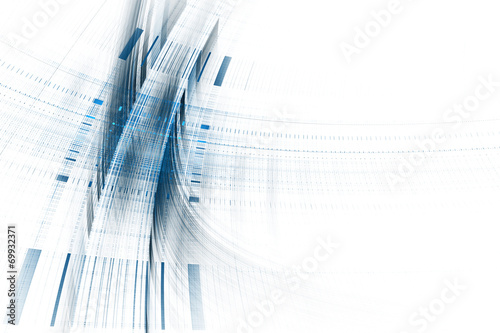 Abstract business science or technology background