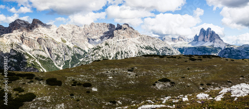 Panorama of Tre Cime - Italy